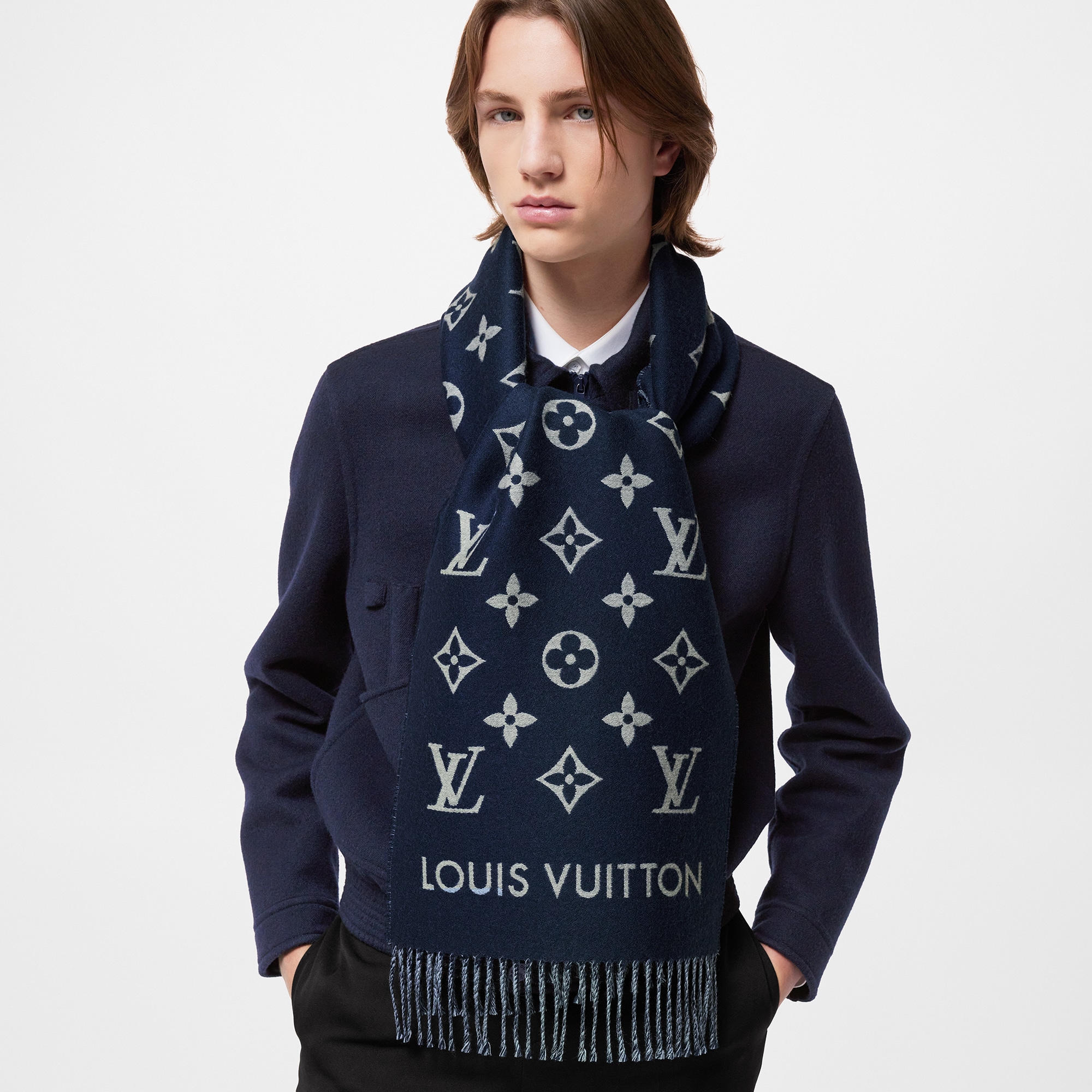 Louis vuitton style on sale scarf